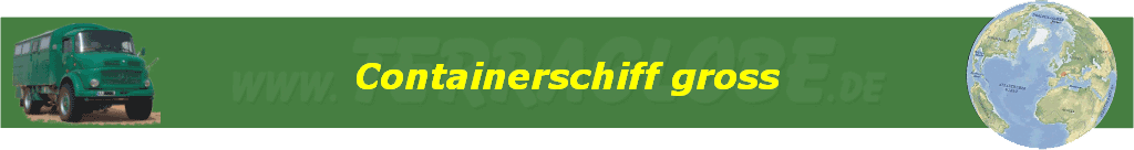 Containerschiff gross