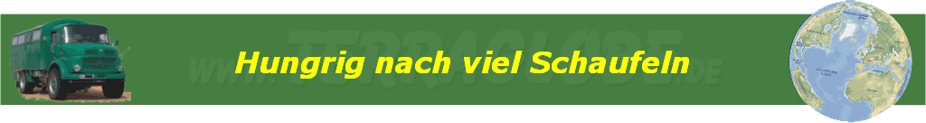 Hungrig nach viel Schaufeln