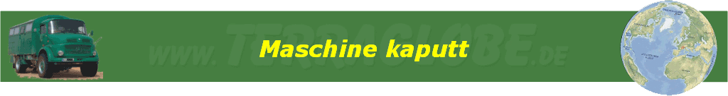 Maschine kaputt