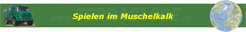 Spielen im Muschelkalk