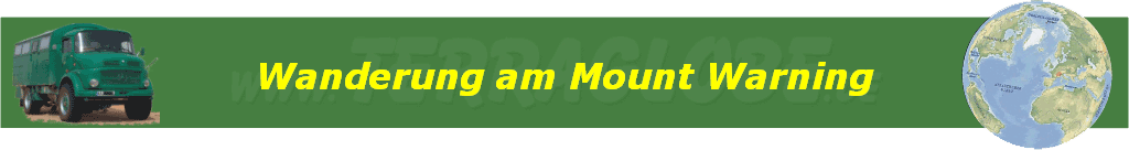 Wanderung am Mount Warning