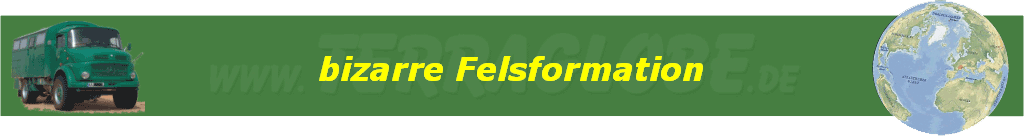 bizarre Felsformation
