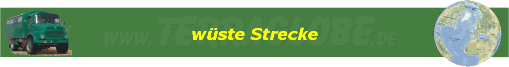 w�ste Strecke