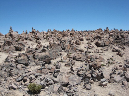 1000-de Steinm�nnchen auf 4900m