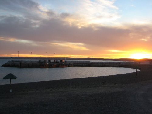 Camarones Fischerhafen