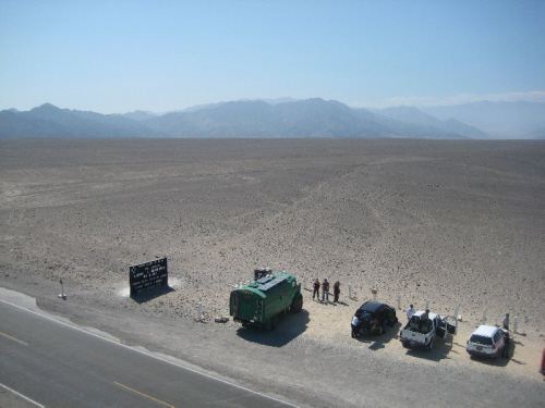 Nasca vom Aussichtsturm