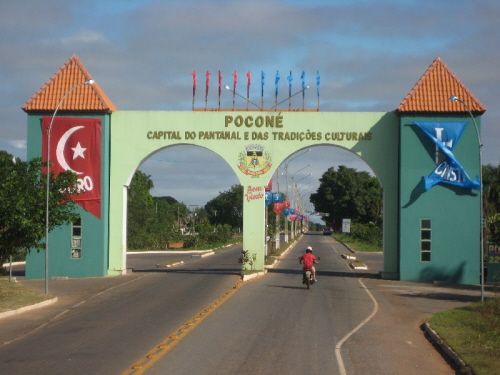 Ortseinfahrt Pocone