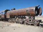 Salar Uyuni Eisenbahnfriedhof1