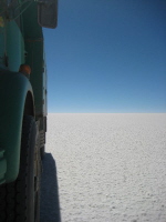 Salar Uyuni gigantisches weiss