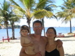 Vitoria Beach Family