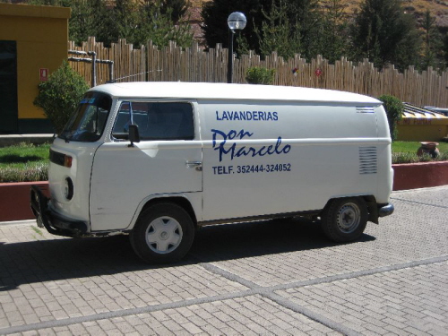 W�schereibus in Puno