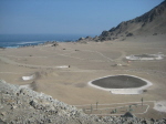 ein Golfplatz direkt am Meer